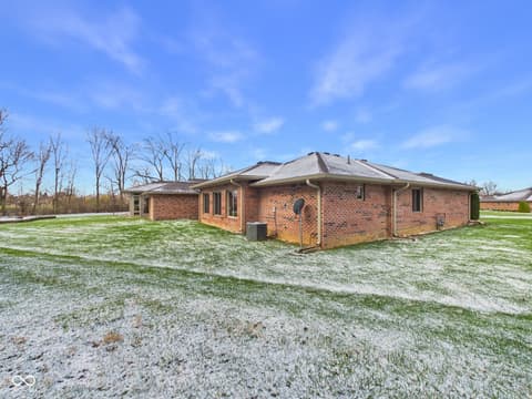 Side exterior at 143 Devonshire Court, Anderson, IN