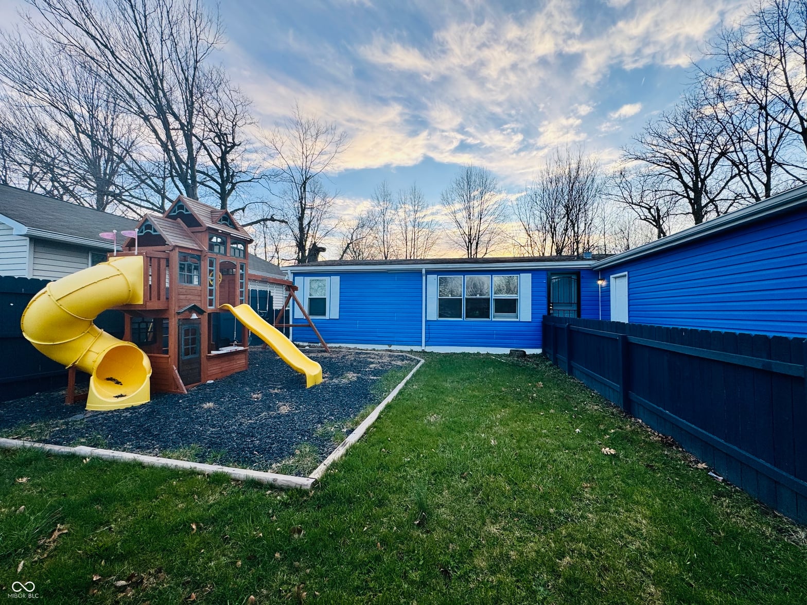 Front exterior at 3831 Ireland Drive, Indianapolis, IN
