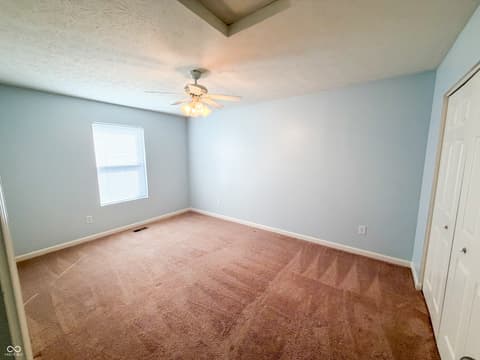 Bedroom at 3366 Firethorn Drive, Whitestown, IN