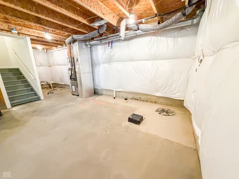 Basement at 3366 Firethorn Drive, Whitestown, IN
