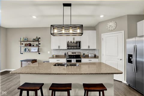 Kitchen at 2042 Downey Lane, Greenfield, IN