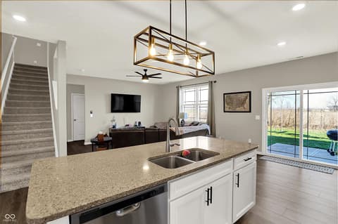 Kitchen at 2042 Downey Lane, Greenfield, IN