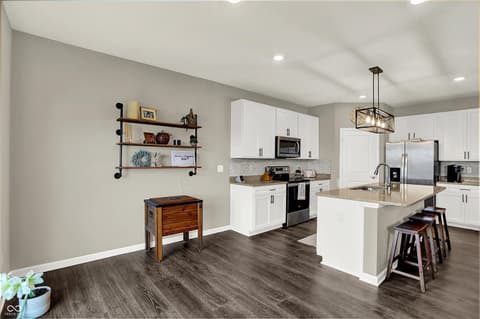 Kitchen at 2042 Downey Lane, Greenfield, IN