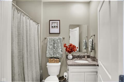 Bathroom at 2042 Downey Lane, Greenfield, IN