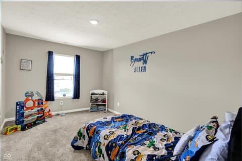 Bedroom at 2042 Downey Lane, Greenfield, IN