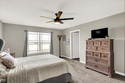 Bedroom at 2042 Downey Lane, Greenfield, IN