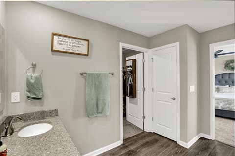 Bathroom at 2042 Downey Lane, Greenfield, IN