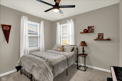 Bedroom at 2042 Downey Lane, Greenfield, IN
