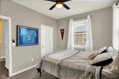 Bedroom at 2042 Downey Lane, Greenfield, IN
