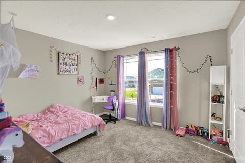 Bedroom at 2042 Downey Lane, Greenfield, IN