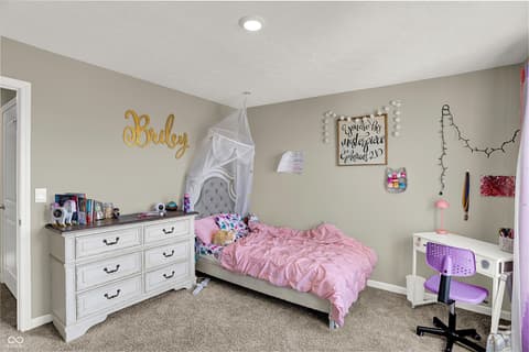 Bedroom at 2042 Downey Lane, Greenfield, IN