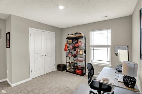 Home office at 2042 Downey Lane, Greenfield, IN