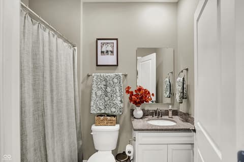 Bathroom at 2042 Downey Lane, Greenfield, IN