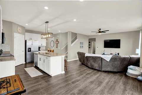 Kitchen at 2042 Downey Lane, Greenfield, IN
