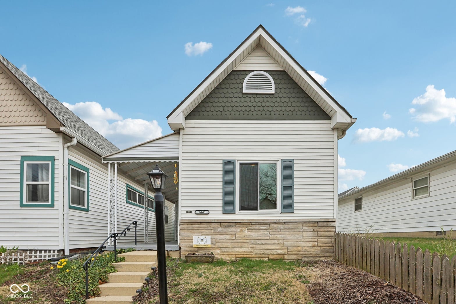 Front exterior at 1441 S New Jersey Street, Indianapolis, IN