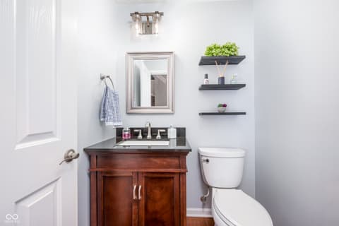 Bathroom at 4244 Sedge Court, Zionsville, IN