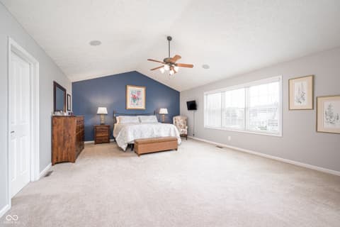 Bedroom at 4244 Sedge Court, Zionsville, IN