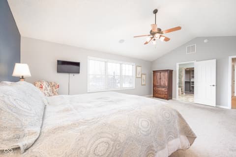 Bedroom at 4244 Sedge Court, Zionsville, IN