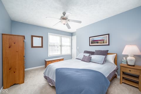 Bedroom at 4244 Sedge Court, Zionsville, IN