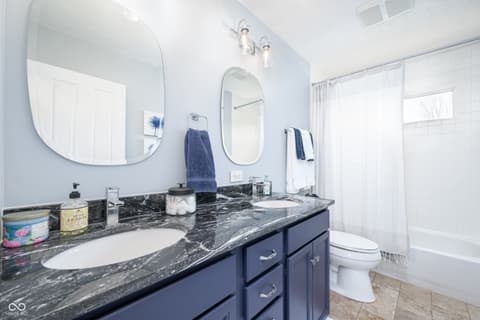 Bathroom at 4244 Sedge Court, Zionsville, IN