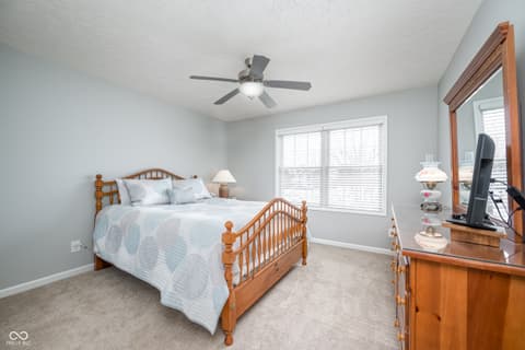Bedroom at 4244 Sedge Court, Zionsville, IN