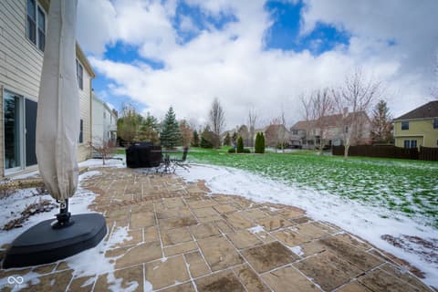 Outdoor living area at 4244 Sedge Court, Zionsville, IN