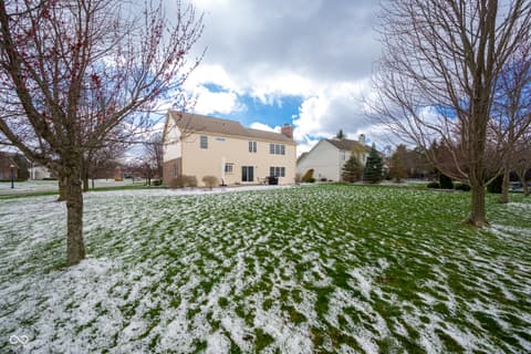 Backyard at 4244 Sedge Court, Zionsville, IN