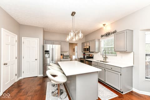 Kitchen at 11124 Ashley Place, Fishers, IN