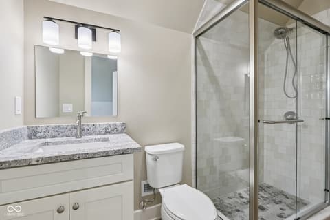 Primary bathroom at 237 Kansas Street, Indianapolis, IN