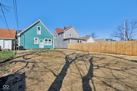 Backyard at 237 Kansas Street, Indianapolis, IN
