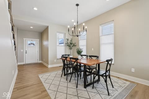 Dining room at 237 Kansas Street, Indianapolis, IN