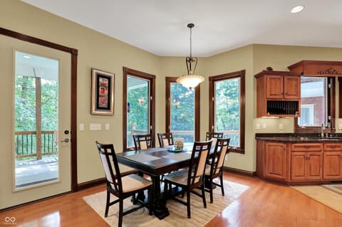 Breakfast Area — 3215 Kestrel Court, Martinsville, IN