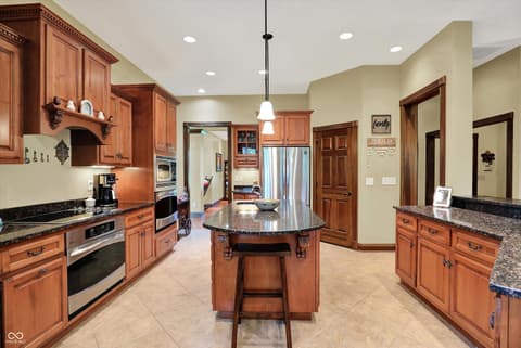 Kitchen at 3215 Kestrel Court, Martinsville, IN