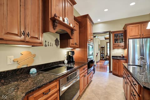 Kitchen at 3215 Kestrel Court, Martinsville, IN