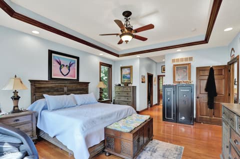 Primary bedroom at 3215 Kestrel Court, Martinsville, IN