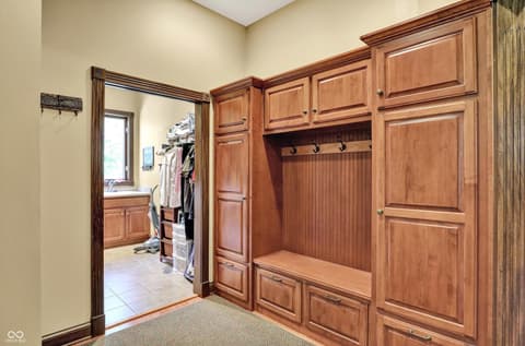 Laundry room at 3215 Kestrel Court, Martinsville, IN