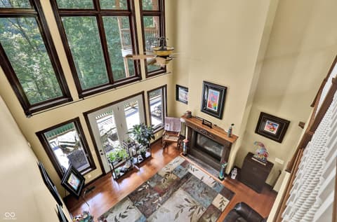 Living room at 3215 Kestrel Court, Martinsville, IN