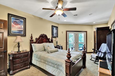 Bedroom at 3215 Kestrel Court, Martinsville, IN