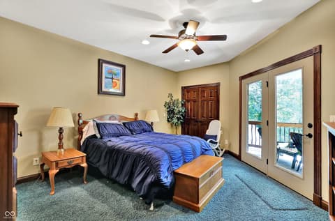 Bedroom at 3215 Kestrel Court, Martinsville, IN