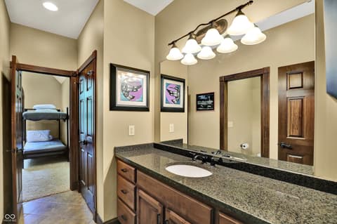 Bathroom at 3215 Kestrel Court, Martinsville, IN