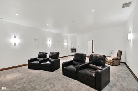 Media Room — 3215 Kestrel Court, Martinsville, IN