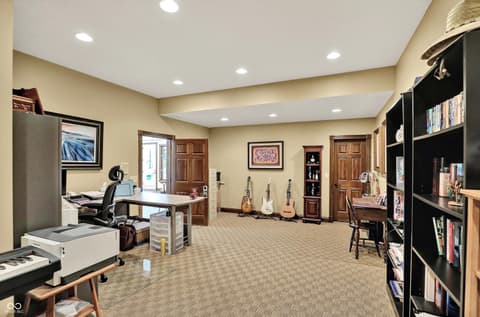 Home office at 3215 Kestrel Court, Martinsville, IN