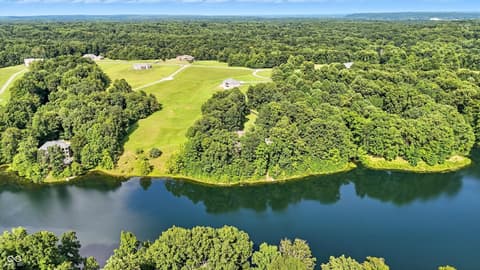 Aerial view at 3215 Kestrel Court, Martinsville, IN