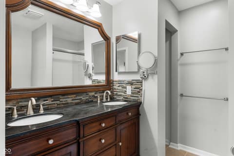 Bathroom at 7335 Chapel Villas Lane, Indianapolis, IN