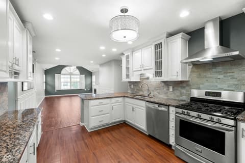 Kitchen at 7335 Chapel Villas Lane, Indianapolis, IN