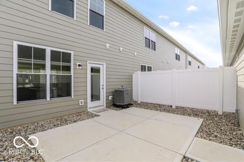 Outdoor living area at 3959 Sandpiper Way, Brownsburg, IN