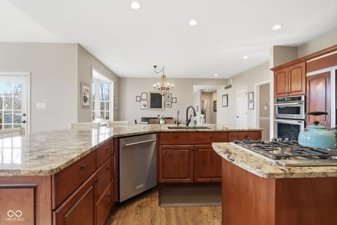 Kitchen at 5291 Woodfield Drive S, Carmel, IN
