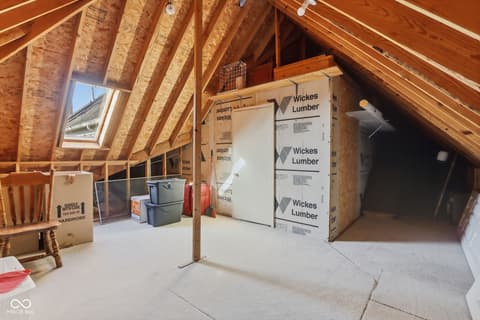 Attic — 5291 Woodfield Drive S, Carmel, IN