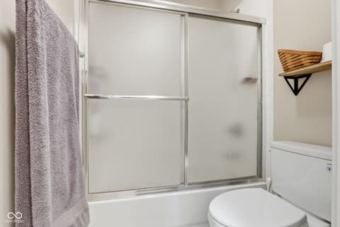 Bathroom at 5291 Woodfield Drive S, Carmel, IN