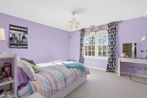 Bedroom at 5291 Woodfield Drive S, Carmel, IN